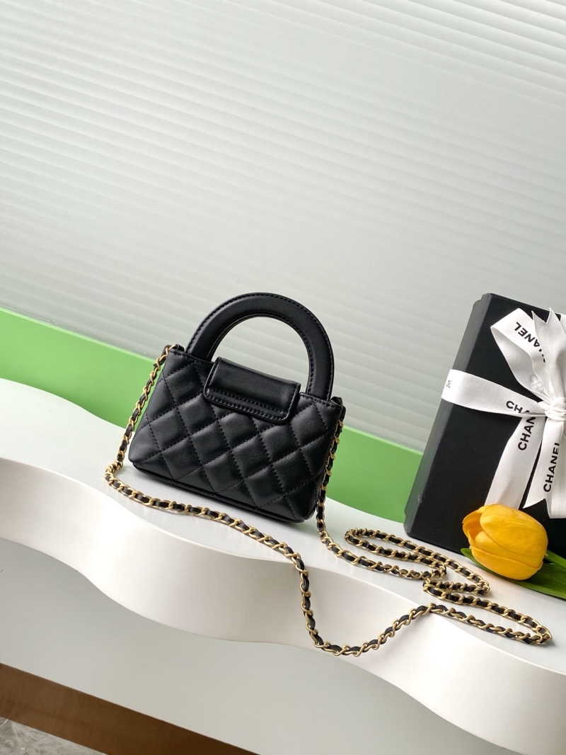 Ch**el top handle bags